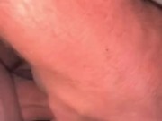 White girl Takes back shots creamy pussy 3/16