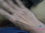 Blowjob from Amateur babe Kitt Lacey who sucks cock and gets fucked POV GFE Style 3/16