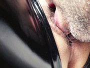 He sucks my clit until I cum