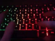 17$ Aliexpress Mechanical Feel Keyboard! 11/16