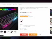 17$ Aliexpress Mechanical Feel Keyboard! 4/16