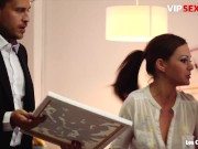 VIPSEXVAULT - British MILF Tina Kay Relaxes With A Hot Threesome Fuck 2/16