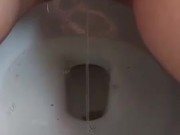 Hairy pussy peeing in toilet  5/16
