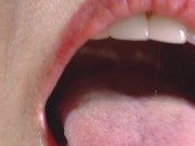 Close up blowjob, playing with my husbands hard cock head 12/16