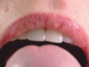 Close up blowjob, playing with my husbands hard cock head 9/16