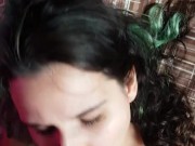 Fucked Step Sister In Mouth, Takes Cum On Face 6/16