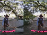 VR Conk Wild West Hardcore Fucking With Cute Waitress From Saloon Alicia Williams VR Porn 2/16