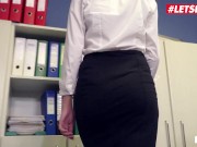 BUMSBUERO - Naughty Secretary Consoles Boss With Amazing Sex - LETSDOEIT 4/16