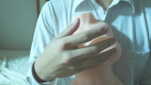 バックで突きすぎて、中に出してしまう男子