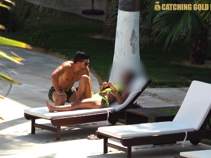 Fucking A Super Hot Venezuelan Gold Digger Deep In Her Pussy Then Kicking Her Out