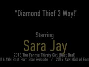 Phat Fuzz Angelina Castro Gets Cock With Fine Felon Sara Jay 1/16