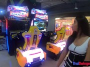 Thai amateur teen girlfriend plays with a vibrator toy after a day of fun 3/16