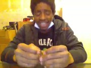 good morning help me rerach 100k vies check me out just smoking chilling and reflecting 4/16