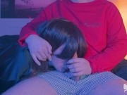 Stepson fucked me deep in the mouth, He knew that I was faking And put His dick deep in my throat 4/16