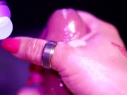 Jerk Off HJ Cum-Shot #1 - Pretty Hand 9/16