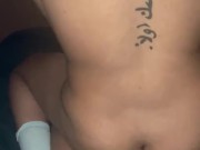 College babe loves to ride BBC 11/16