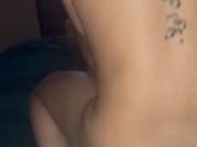 College babe loves to ride BBC