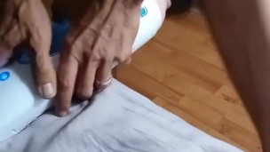 Mi nuevo juguete🥒🍆💦💦👉👌