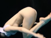 Very beautiful babes in sea and pool 12/16