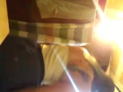 Milf taking a smoke and play break from painting 3/16