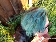 Trespasser would rather suck cock than talk to the police.  She doesn't care for the taste of cum. 10/16