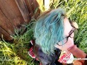 Trespasser would rather suck cock than talk to the police.  She doesn't care for the taste of cum. 11/16