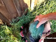 Trespasser would rather suck cock than talk to the police.  She doesn't care for the taste of cum. 12/16