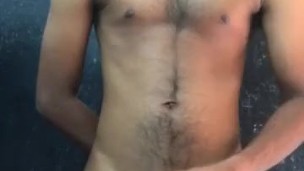 Wash room handjob