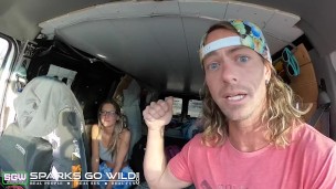 Sneaky Sex in the Lady Layer Porn Vlog