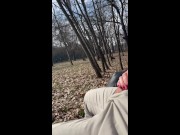 In the middle of central park I gave him handjob ! Do you think we were caught ? :D - Tonny and Mia 10/16