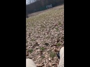 In the middle of central park I gave him handjob ! Do you think we were caught ? :D - Tonny and Mia 8/16