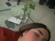 Sirvienta caliente se coje al hijo del patrón por aumento de sueldo! 16/16