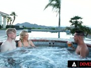 My Fantasy Of A Bisexual Threesome With My Boyfriend And My BFF Made Me Squirt Hard 2/16