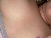 British BBW Slutwife Blowjob / JOI - Dirty Cuckold Talk Until Hubby Spunks On Her Tits 3/16