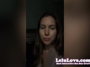 POV blowjob while I giggle about B's dick taste reminds me of, reverse cowgirl riding sex to cumshot on ass - Lelu Love 12/16