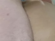 Fucked her again and ate her pussy. Then shot my hot load on her pussy. My cum tasted good. 15/16