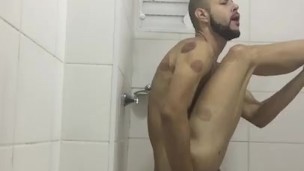 Anal fuck. Masturbacao anal banho part 2