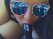 Sloppy BJ with Huge Tits, , and Fangs 15/16