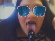 Sloppy BJ with Huge Tits, , and Fangs 9/16