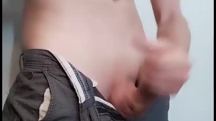 Not Wearing any Underwear made me Super Horny - Quick Jerk Off and Cum