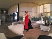 Curvy Babe Valentina Nappi Fucks During Interview VR Porn 2/16