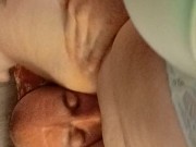 My sub eating my pussy 14/16