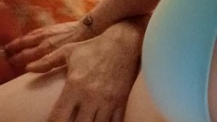 My sub eating my pussy