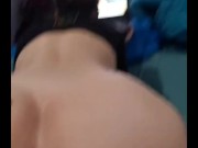 Fucking her from behind and cum on her ass while watching pornhub  3/16