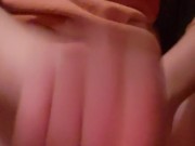 A little squirt action before she gets pounded by husband and neighbor 16/16