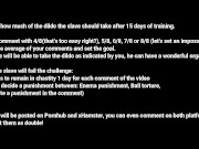 Deep anal pegging with Mr Hankey Serpentine Dildo XL - Collaborative Cum Challenge 2/16