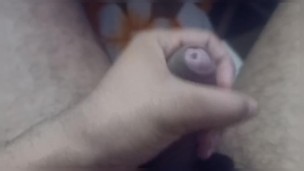 Masturbating with my pink cock | Feeling too much horny that i started masturbating
