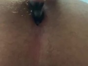 Trying new toys in my ass 🥴🥴 13/16