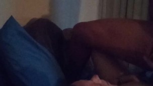 Excited to suck daddy's dick part 2 (camera 2) cum on my tits daddy