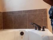 Bathtub Pissing With A Hard Cock 10/16